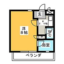 アーバンＫ2  ｜ 愛知県名古屋市名東区明が丘（賃貸マンション1K・1階・23.28㎡） その2