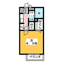 エム・グラツィエ  ｜ 愛知県長久手市岩作南島（賃貸アパート1K・2階・27.08㎡） その2