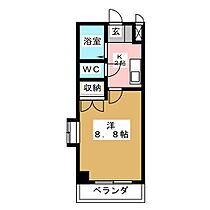 シティライフ藤ヶ丘  ｜ 愛知県名古屋市名東区照が丘（賃貸マンション1K・3階・24.10㎡） その2