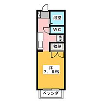 グリーンヒルズ藤ヶ丘　S棟  ｜ 愛知県長久手市平池（賃貸アパート1R・2階・24.84㎡） その2