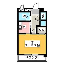 サンハイムII  ｜ 愛知県長久手市戸田谷（賃貸マンション1K・2階・24.98㎡） その2