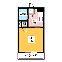 レジデンスオーミ第3  ｜ 愛知県長久手市作田１丁目（賃貸マンション1K・2階・24.00㎡） その2