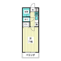 プランドール 107 ｜ 愛知県名古屋市名東区本郷３丁目126-2（賃貸アパート1K・1階・22.05㎡） その2