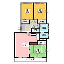 フォレストハウス  ｜ 愛知県名古屋市守山区大屋敷（賃貸マンション3LDK・3階・72.22㎡） その2