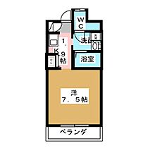 SHIRAYURI  ｜ 愛知県名古屋市守山区中新（賃貸マンション1K・2階・24.78㎡） その2