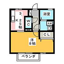 ラ　フォーレ幸心Ｂ棟  ｜ 愛知県名古屋市守山区幸心３丁目（賃貸アパート1K・2階・30.13㎡） その2