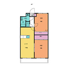 FRIEDEN　SATO  ｜ 愛知県名古屋市守山区中新（賃貸マンション2LDK・4階・55.38㎡） その2