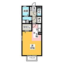 ラ　フォーレ幸心Ａ棟  ｜ 愛知県名古屋市守山区幸心３丁目（賃貸アパート1R・2階・33.61㎡） その2