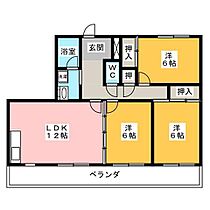 エステート幸  ｜ 愛知県名古屋市守山区瀬古１丁目（賃貸マンション3LDK・1階・68.00㎡） その2