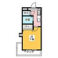パレス茶臼前2階3.3万円