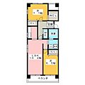 ヒルズ花の木4階9.0万円