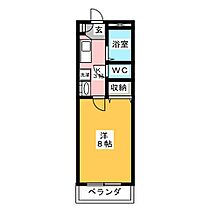 ラ・クレ  ｜ 愛知県名古屋市緑区曽根２丁目（賃貸マンション1K・1階・24.90㎡） その2