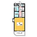 白山マンション5階4.7万円