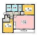 なるみグリーンコーポ5号棟3階6.5万円