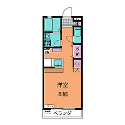 ルミネ・メゾン ワンルームの間取図画像