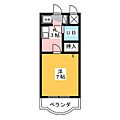 シャルムN4階3.5万円