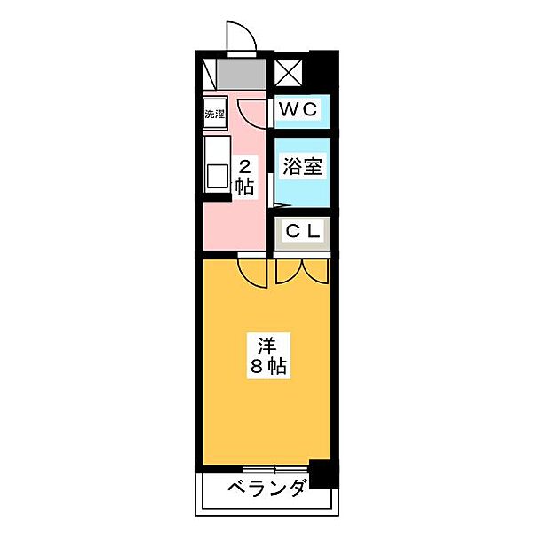 シティライフ港陽 ｜愛知県名古屋市港区港陽３丁目(賃貸マンション1K・9階・24.79㎡)の写真 その2