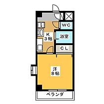 Ｂｒｏｗｎ　Ｈｅｉｇｈｔｓ  ｜ 愛知県名古屋市港区港楽３丁目（賃貸マンション1K・2階・24.18㎡） その2