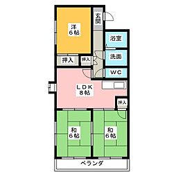 🉐敷金礼金0円！🉐スカイコーポ森