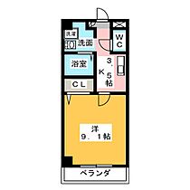 ＬＡ　ＧＲＡＮＤＥ　ＯＵＲＳＥ  ｜ 愛知県名古屋市港区甚兵衛通４丁目（賃貸マンション1K・2階・29.45㎡） その2