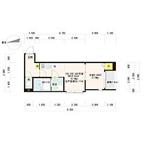 Blue Rise 302 ｜ 愛知県名古屋市港区辰巳町1-42（賃貸アパート1DK・3階・26.17㎡） その2