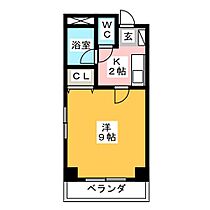 ハートイン若葉台　N棟  ｜ 愛知県名古屋市名東区若葉台（賃貸マンション1K・2階・31.73㎡） その2