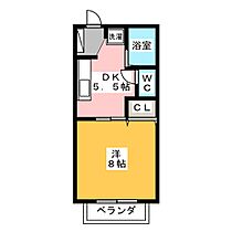 ハウスナカザワＳ棟female  ｜ 愛知県名古屋市名東区社口１丁目（賃貸アパート1DK・1階・27.47㎡） その2