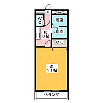 クレスト牧の里  ｜ 愛知県名古屋市名東区牧の里２丁目（賃貸マンション1K・2階・31.45㎡） その2