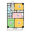 つつじケ丘パークマンション3階6.0万円