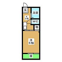 サンフラワー  ｜ 愛知県長久手市前熊西脇（賃貸アパート1K・1階・20.66㎡） その2