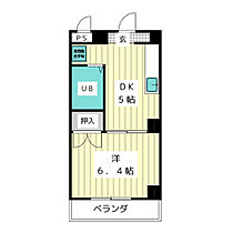 Ｆｏｒｅｓｔ　Ｆｕｊｉｓａｔｏｃｈｏ  ｜ 愛知県名古屋市名東区藤里町（賃貸マンション1DK・2階・24.79㎡） その2