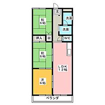 シャトーエミール  ｜ 愛知県名古屋市名東区小池町（賃貸マンション3LDK・1階・63.71㎡） その2