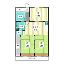 宝ハイツ  ｜ 愛知県名古屋市名東区宝が丘（賃貸マンション3LDK・3階・58.00㎡） その2