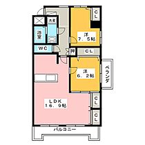 リーブル藤ヶ丘  ｜ 愛知県名古屋市名東区藤が丘（賃貸マンション2LDK・10階・79.17㎡） その2