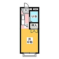 川本マンション  ｜ 愛知県長久手市杁ケ池（賃貸マンション1R・3階・22.00㎡） その2