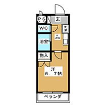 エクセルヒルズ  ｜ 愛知県名古屋市名東区照が丘（賃貸マンション1K・2階・22.10㎡） その2