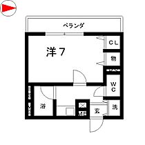 エストゥディオ  ｜ 愛知県名古屋市名東区小池町（賃貸マンション1DK・2階・24.32㎡） その2