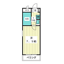 ミネックス本郷  ｜ 愛知県名古屋市名東区社が丘１丁目（賃貸マンション1K・2階・22.50㎡） その2