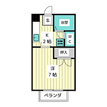 藤ヶ丘エステート  ｜ 愛知県名古屋市名東区照が丘（賃貸アパート1K・2階・22.00㎡） その2