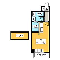 ＵＭＥＸ－9  ｜ 愛知県長久手市長配２丁目（賃貸マンション1R・4階・24.96㎡） その2