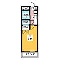 ハイツかなれ2階4.2万円