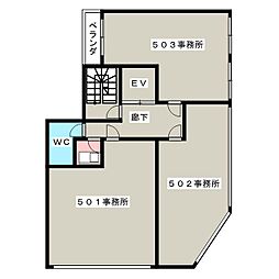 第一明ケ丘ビルの間取図画像