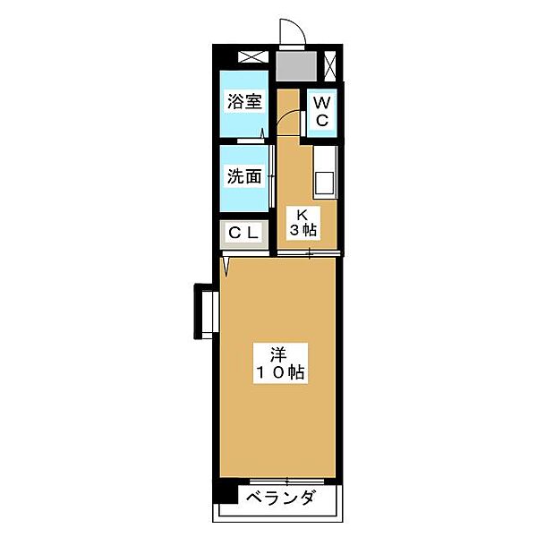 シェーン八事山 ｜愛知県名古屋市天白区八事山(賃貸マンション1K・4階・30.87㎡)の写真 その2