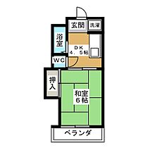 コーポラス藤  ｜ 愛知県名古屋市天白区塩釜口２丁目（賃貸アパート1DK・2階・21.72㎡） その2