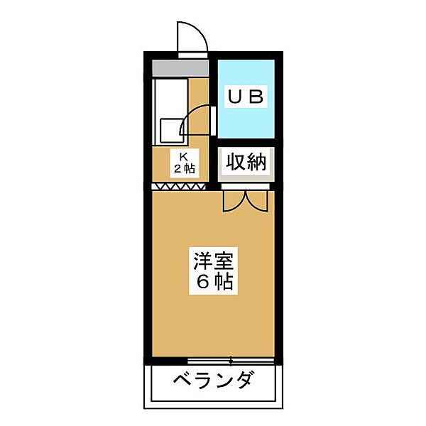 ハイツタカギ ｜愛知県名古屋市天白区植田西３丁目(賃貸マンション1K・2階・17.01㎡)の写真 その2