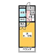 リバーサイドＴ  ｜ 愛知県名古屋市天白区植田西２丁目（賃貸マンション1K・1階・24.90㎡） その2