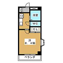 ガーデンハウス元八事  ｜ 愛知県名古屋市天白区元八事３丁目（賃貸マンション1K・4階・24.94㎡） その2