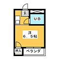 ユニバーサル島田3階2.2万円