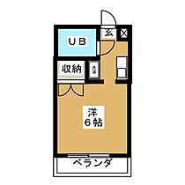 コーポオアシス  ｜ 愛知県名古屋市天白区植田西２丁目（賃貸マンション1R・2階・18.00㎡） その2