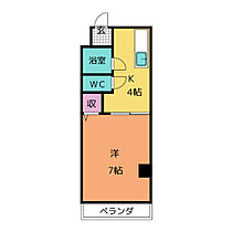 第五加藤ビル 303 ｜ 愛知県名古屋市天白区八幡山719（賃貸マンション1K・3階・21.90㎡） その2